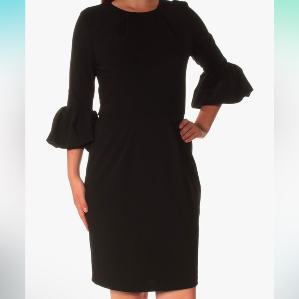 Betsy & Adam Women's Bell Sleeve Stretchy Dress Size 8